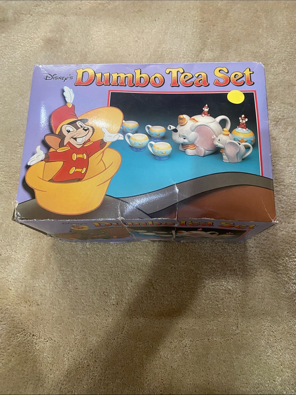 Disney Dumbo Tea Set - Purple and Blue Play Tea Set